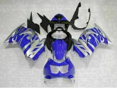 2008-2012 Noir Bleu EX250 Carénage Moto