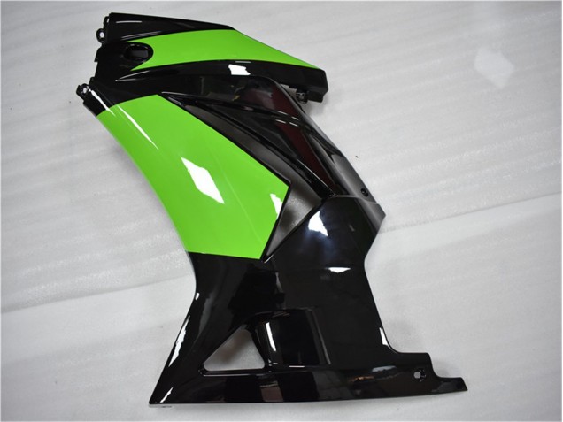 2008-2012 Noir Vert EX250 Carénages Moto