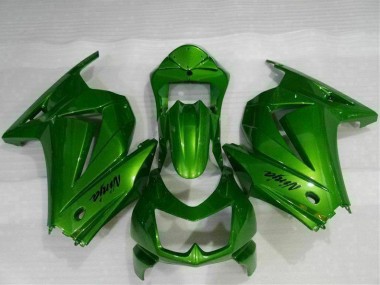 2008-2012 Vert Ninja EX250 Carénages Moto