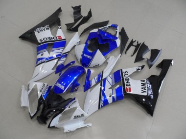 2008-2016 Bleu Bleu Blanc ENEOS YZF R6 Carénage Moto