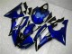 2008-2016 Bleu YZF R6 Kit Carénages Motos Complet