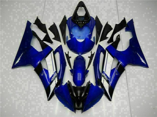 2008-2016 Bleu YZF R6 Kit Carénages Motos Complet