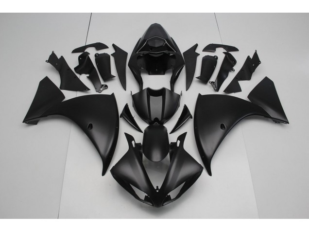 2009-2011 Noir Mat YZF R1 Carénage Moto