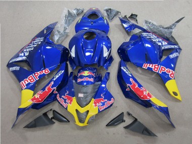 2009-2012 Bleu Red Bull CBR600RR Carénage Moto