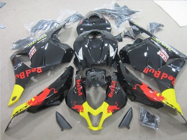 2009-2012 Noir Jaune Red Bull CBR600RR Carénage Moto