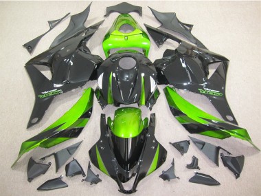 2009-2012 Noir Vert CBR600RR Carrosserie Moto