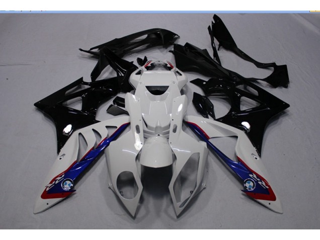 2009-2014 Blanc Noir Bleu S1000RR Carénage Moto