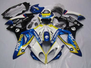 2009-2014 Bleu Blanc GoldBet S1000RR Carénage Moto