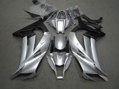 2011-2015 Argent Noir Ninja ZX10R Carénage Moto