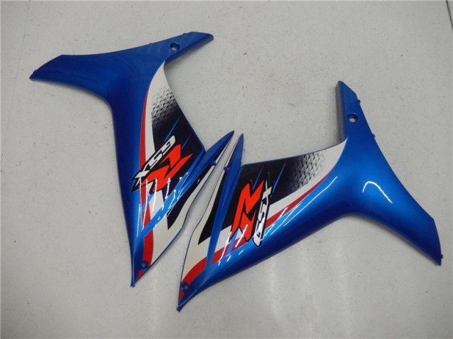 2011-2021 Bleu Blanc GSXR 600/750 Carrosserie Moto