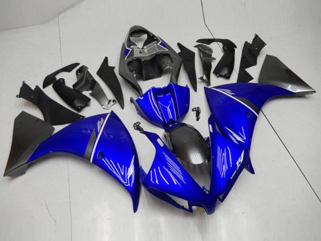 2012-2014 Noir Bleu YZF R1 Carénage Moto