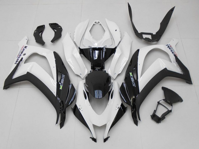 2016-2019 Blanc Noir ZX10R Carénage Moto