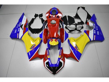 2017-2020 Rouge Jaune Bleu HRC Red Bull CBR1000RR Carénage Moto